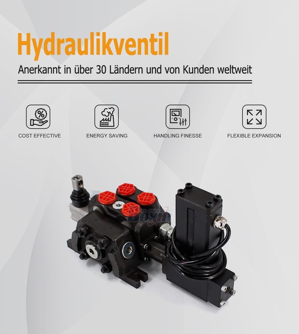 High Performance DCV60 Electric Motor Sectional Directional Valve